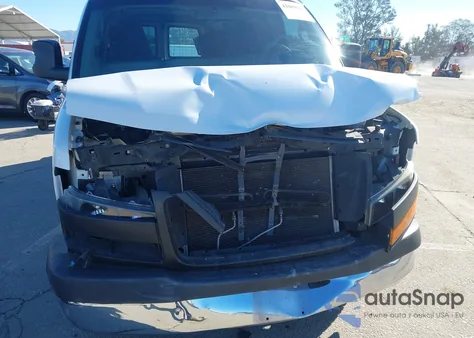 2018 GMC Savana 2500 Work Van from USA, damaged, VIN 1GTW7AFG7J1214785